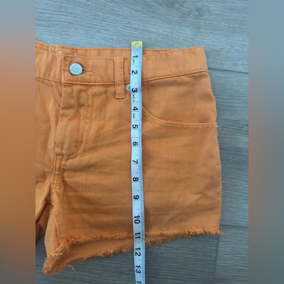 LONDONJEAN Vibrant Orange Jean Shorts 🩳 100% COTTON. - Picture 2 of 7